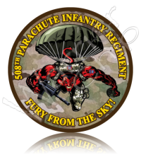 Army 508th Parachute Infantry Regiment 10919