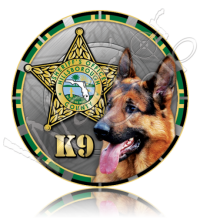 K9 Poker Chips Sheriff's Office K9 Unit 10641
