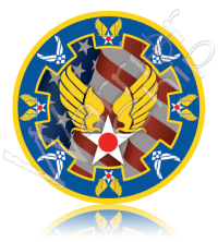 Military Poker Chip USAF 11600